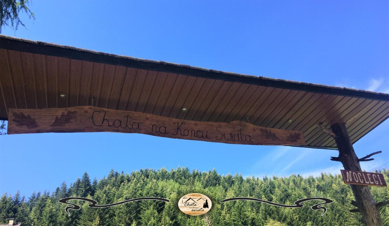 Chata "Na Koncu" Swiata Slopnice Exterior foto